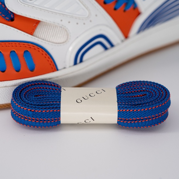 Size 10.5G - Gucci Basket High Boston Red Sox MLB White Red Blue main image 10